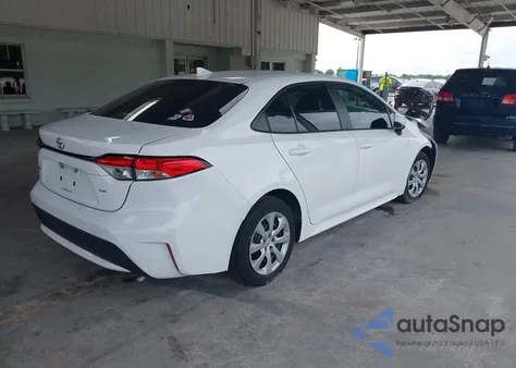 2022 Toyota Corolla Le z USA, uszkodzony, nr VIN 5YFEPMAEXNP368783